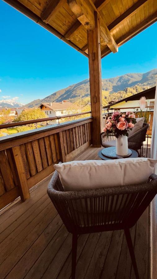 Family Chalet Hoamat Leben - Luxus Appartements Leogang Exterior foto