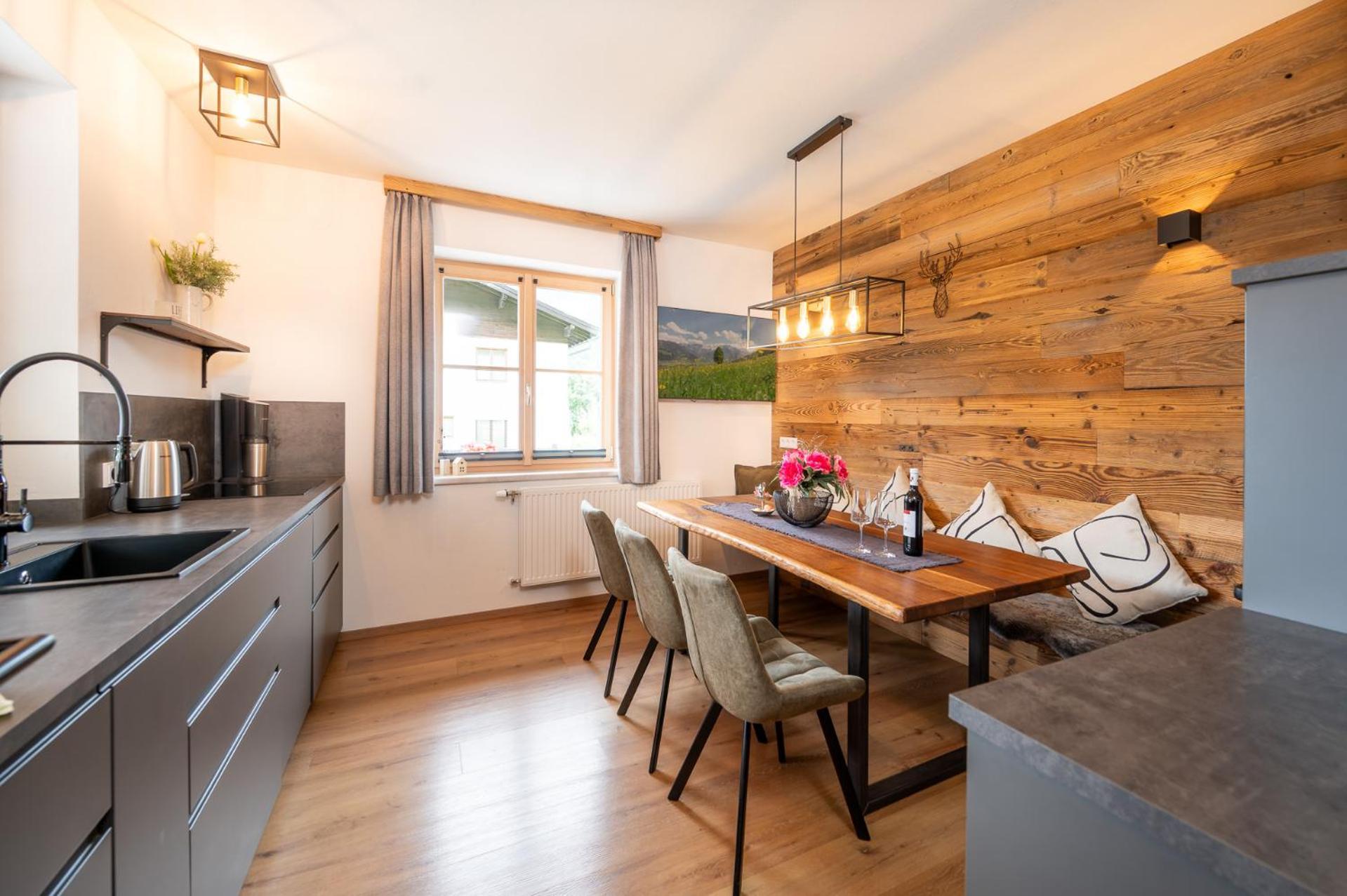 Family Chalet Hoamat Leben - Luxus Appartements Leogang Exterior foto